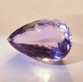 Bild 1 von 28.00ct. VVS! Fliederfarbener 24.5 x 16 mm Amethyst Tropfen