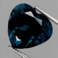 6.07 ct. VVS! Edles 10.5 x 10 mm Brasilien London Blue Topas Herz