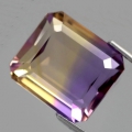 8.99 ct  VVS!  Fantastischer 13 x 11.5 mm Bolivien Oktagon Ametrin