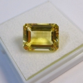 Bild 2 von 12.77 ct. VS! Gelber 16 x 12.2 mm Brasilien Oktagon Citrin