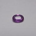0.55 ct. Fine purple oval 6 x 4.5 mm Tanzanian Sapphire