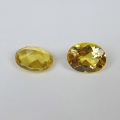 Bild 4 von 3.31 ct. Fine Pair oval Gold Yellow 9 x 7 mm Brazil Beryll Gemstones