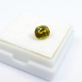 Bild 3 von 1.33 ct Ovaler gelblich Grüner 6.6 x 5.5 mm Titanit Sphen Edelstein