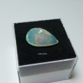 Bild 4 von 3.52 ct. Pear Faceted 15 x 9.5 mm Ethiopia Multi Color Opal 