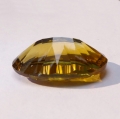 Bild 2 von 16.72 ct. VVS ! Klasse goldgelber ovaler 22.8 x 13.3 mm Oktagon Citrin