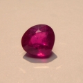 Bild 1 von 2.87 ct. Pink roter 8.3 x 8.mm Rubin Tropfen