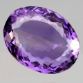 34 ct VS.  Nobler ovaler 23 x 18 mm Brasilien Amethyst