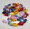 11.2 ct. 50 Pieces 4 - 4.5 mm Multi Color Rough Sapphires