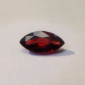 2.10 ct. Zartes Orangerotes 11.8 x 6 mm Granat Navette