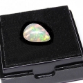 1.09 ct. Fine 9.8 x 7.1 mm Ethiopia Multi- Color Opal , Pear Cabochon