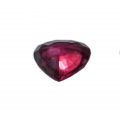 Bild 2 von 1.35 ct VS! Fine red violet 7.8 x 6.6 mm Rhodolithe  Garnet Heart