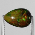 2.18 ct  Farbenfroher12.5 x 8.6 mm Yita Ridge Multi-Color Cabochon Opal Tropfen