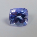 Bild 1 von 1.01 ct. VVS!  Augenreiner natürlicher 5.8 x 5.5 mm Cushion Tansanit