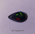 Bild 2 von 1.17 ct. Feiner schwarzer 11 x 8 mm Äthiopien Multi Color Opal Tropfen