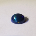 1.40 ct. Schwarzer ovaler 9 x 7.3 mm Äthiopien  Multi Color Opal