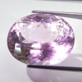 19.65 ct  VS ! Natürlicher ovaler 17.7 x 14.4 mm Pink Brasilien Kunzit. Schöne Farbe!