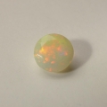 Bild 2 von 1.10 ct.  Feiner facett. runder 8 mm Multi-Color Äthiopien Opal