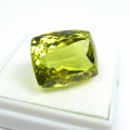 Bild 2 von 31.63 ct  Edler 20 x 15.3 mm Antik Facette Lemon Quarz aus Brasilien