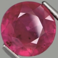 Bild 1 von 7.49 ct. Toller großer runder 10.6 mm Mosambik Rubin