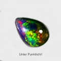 Bild 1 von 1.15 ct. Black 9 x 6 mm Ethiopian Multi Color Opal Pear