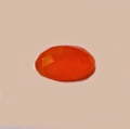 Bild 2 von 2.12 ct. Orange red facett. oval 11.4 x 8.4 mm Mexico Fire Opal