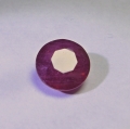 Bild 1 von 3.50 ct. Feiner runder 9 mm pink roter Mosambik Rubin