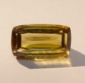 Bild 1 von 20.35 ct. VVS ! Goldgelber 22.8 x 13 mm Antik Facette Citrin