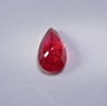 Bild 2 von 1.45 ct. Natürlicher orange roter 10 x 5.2 mm Saphir Tropfen