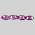 Bild 2 von 2.14 ct. VS! 4 pieces of oval Pink Violet 6.3 x 4.1 mm Rhodolite Garnet