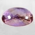 Bild 2 von 30.9 ct. Augenreiner ovaler 23 x 16 mm Brasilien Ametrin