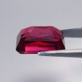 Bild 3 von 2.25 ct. Top deep red 8 x 6 mm Rhodolithe  Garnet