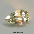 Bild 3 von 0.90 ct. Untreated Light Green 7.8 x 4.7 mm Pear Facet Turkey Diaspor 