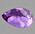 Bild 2 von 19 ct vvs! Beatiful 20 x 14 mm Pear Facet Brazil Amethyst