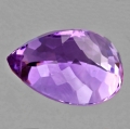 Bild 2 von 19 ct  vvs!  Schöner 20 x 14 mm Brasilien  Amethyst Tropfen