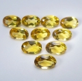 Bild 1 von 4.20 ct. 10 Pc. eyeclean round 6 x 4 mm Brazil Citrine Gems