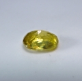 Bild 2 von 1.11 ct.  Feiner ovaler gelblich grüner 7.2 x 5 mm Titanit Sphen