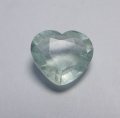 3.12 ct. Grünlich blaues 9.5 x 10.6 mm Aquamarin Herz