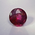 Bild 1 von 2.75 ct. Klasse kirschroter runder 8.7 mm Rhodolith Granat