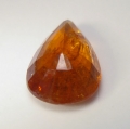 Bild 2 von 1.50 ct . Feiner Tropfen 9 x 6 mm Namibia Spessartin Granat