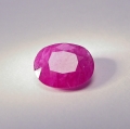 2.19 ct. Feiner pink roter ovaler  9.3 x 7.7 mm Mosambik Rubin