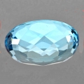 Bild 2 von 22.41 ct VVS! Toller ovaler 20 x 14 mm Brasilien Swiss Blue Topas