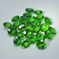 Bild 2 von 5.00 ct. 25 pieces round natural 3 mm Chrome Diopside Gems