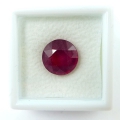 Bild 2 von 5.73 ct. Feiner runder Top Pink Roter 10.5 mm Mosambik Rubin