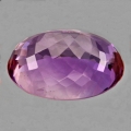 Bild 2 von 27.2ct VVS!  Schöner ovaler 22 x 16 mm Uruguay Amethyst