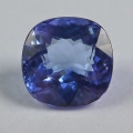 1.27 ct. VVS! Augenreiner natürlicher Blau Violetter 6.6 x 6.5 mm Tansanit