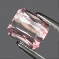 1.28 ct  VS ! Schöner feiner unbeh. 5.8 x 5.0 mm Pink Mosambik Turmalin