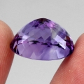 Bild 2 von 14.25 ct VVS ! Ovaler 17.6 x 13.6 mm Brasilien Amethyst