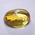 Bild 2 von 31.00 ct. VS ! Prächtiger goldgelber ovaler 24 x 16.7 mm Brasilien Citrin