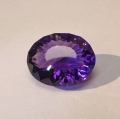 Bild 1 von 13.11 ct.VVS! Natürlicher ovaler 17.5 x 14 mm Bolivien Amethyst