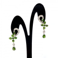 Bild 2 von Enchanting 925 silver stud earrings with RAR chrome diopside gemstones